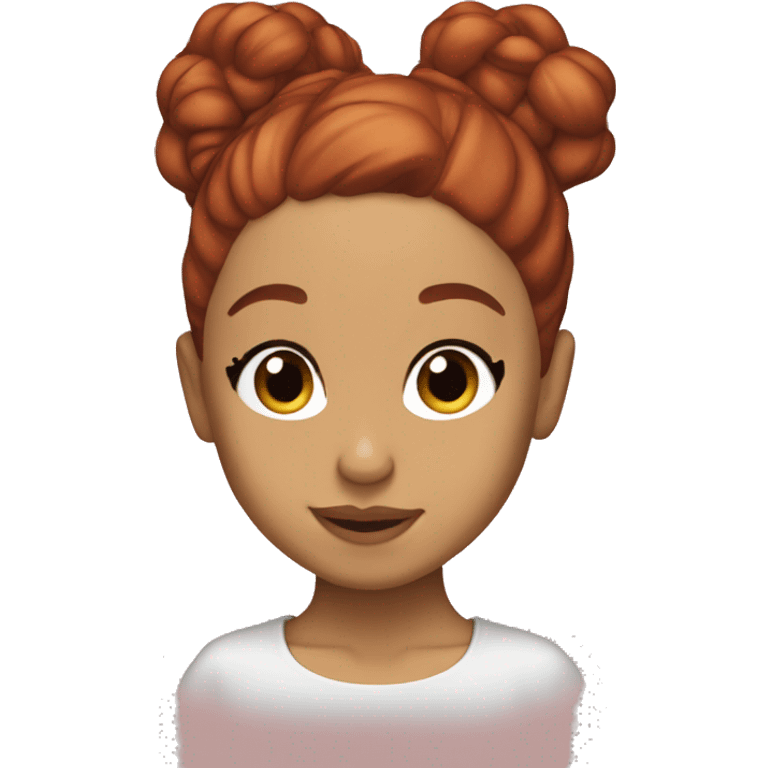 Red hair Ariana grande  emoji