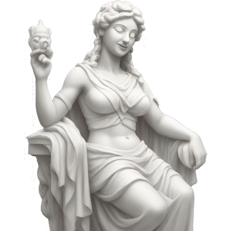 Goddess Marble Statue emoji