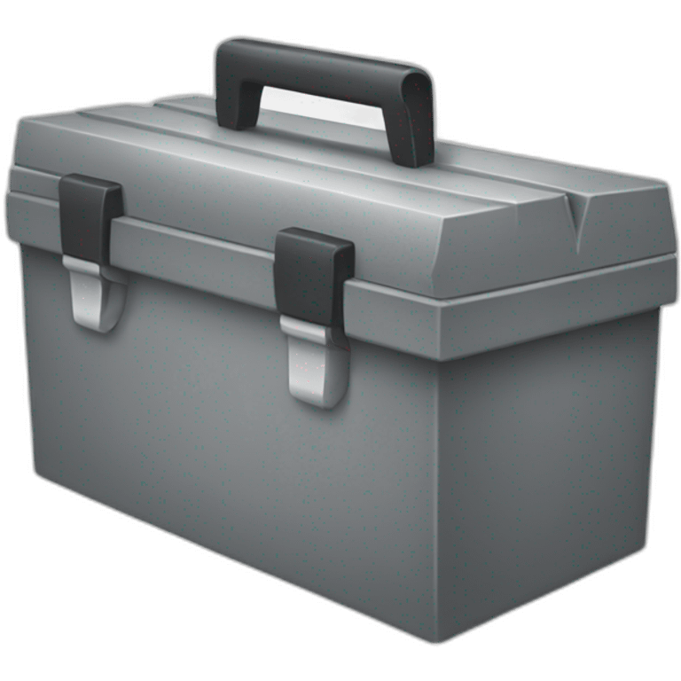 gray toolbox emoji