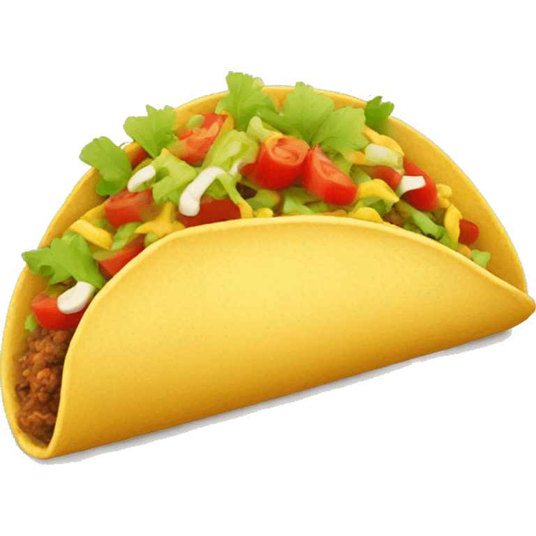 Mexican taco emoji