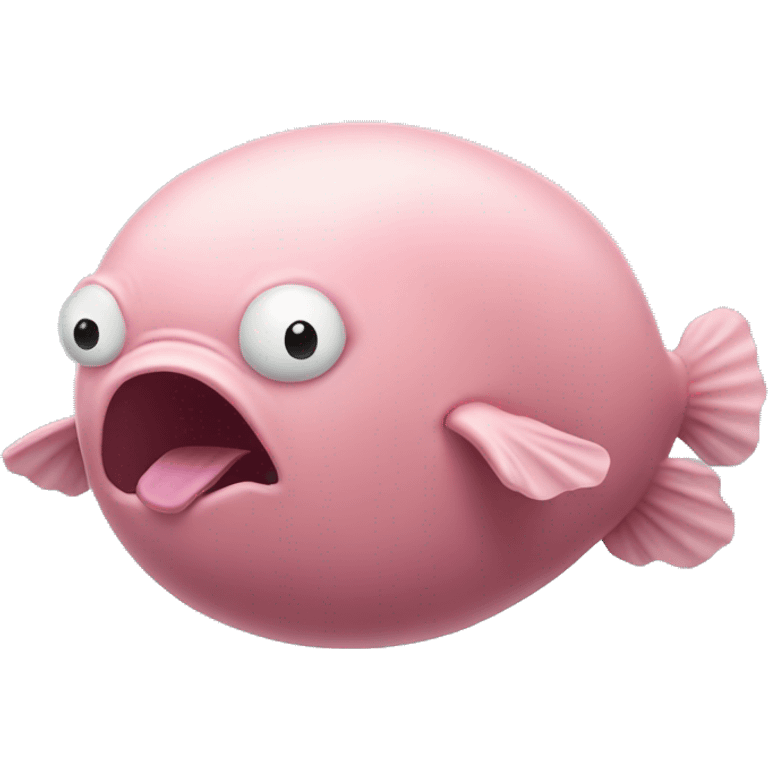 Blobfish that is cartoony emoji