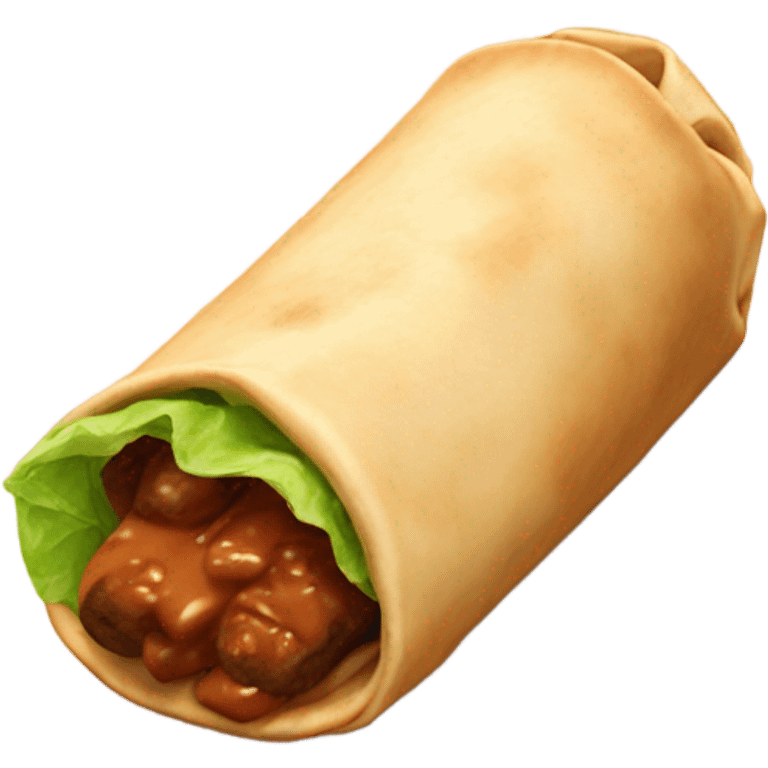 Brown mushy chipotle burrito emoji