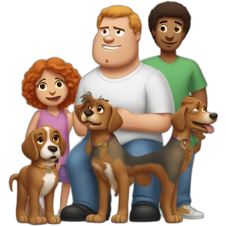 Family Guy Griffin Family emoji