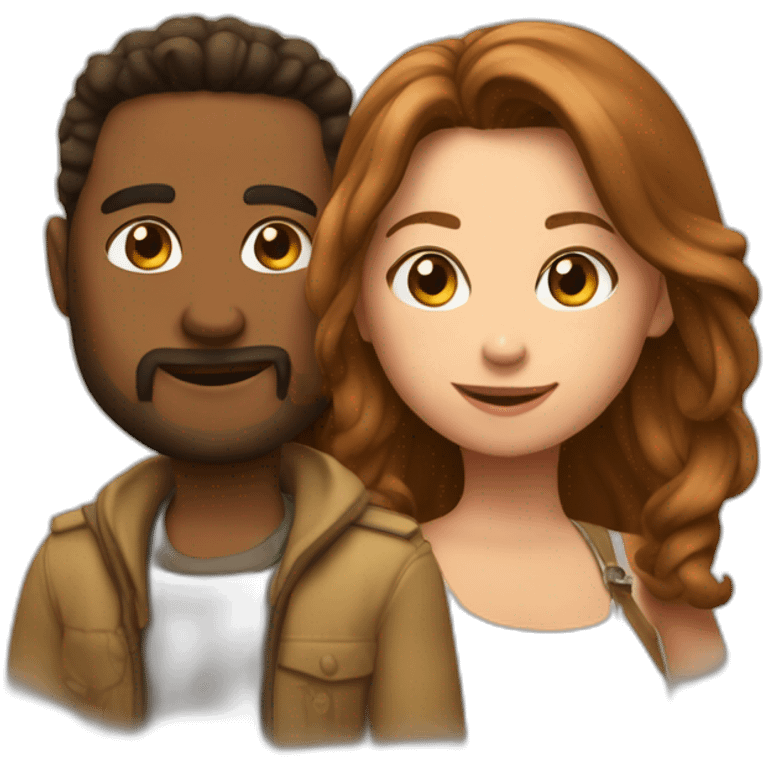 Marron et Brigitte emoji