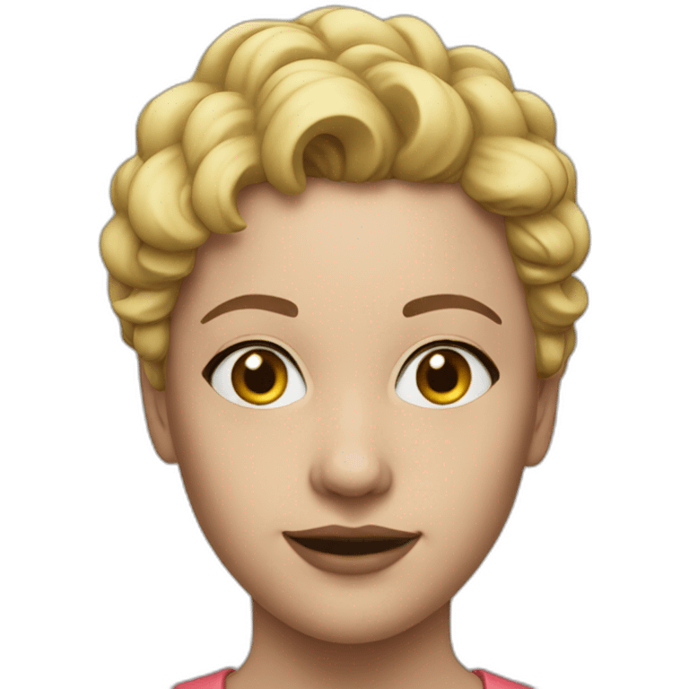 hyper realistic model emoji