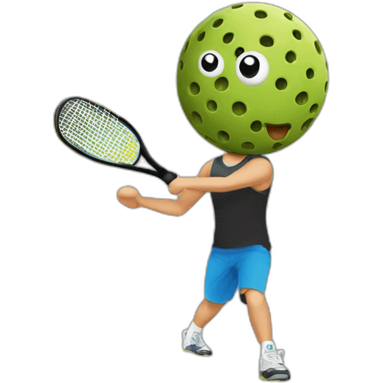 Rigby Trojan Pickleball emoji