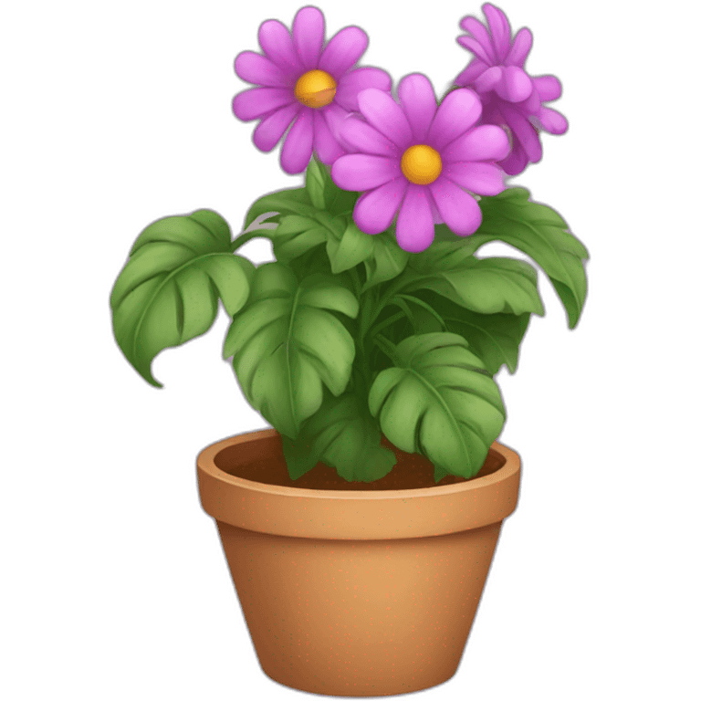 flower pot emoji