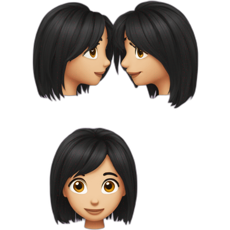 lizzie mcguire black hair emoji