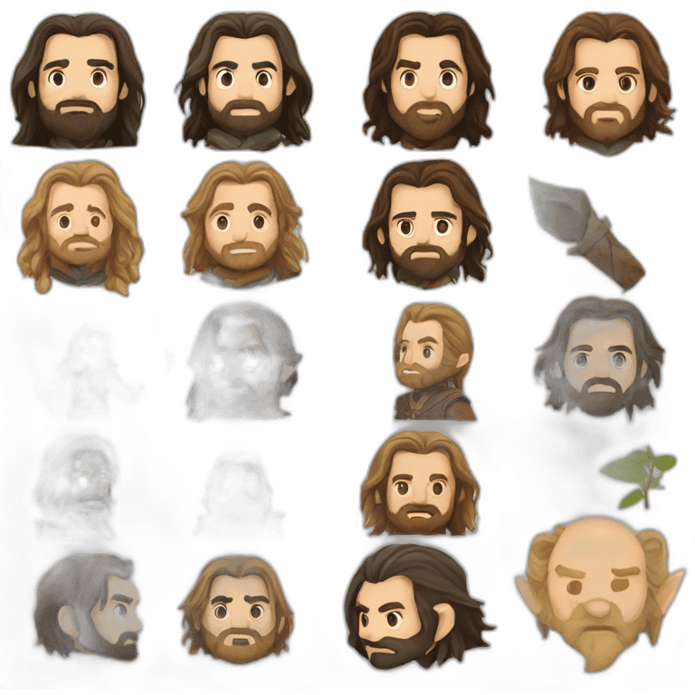 Kili et fili le hobbit emoji