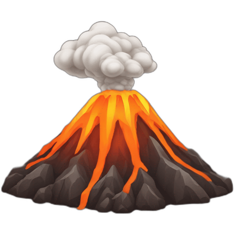 volcano emoji