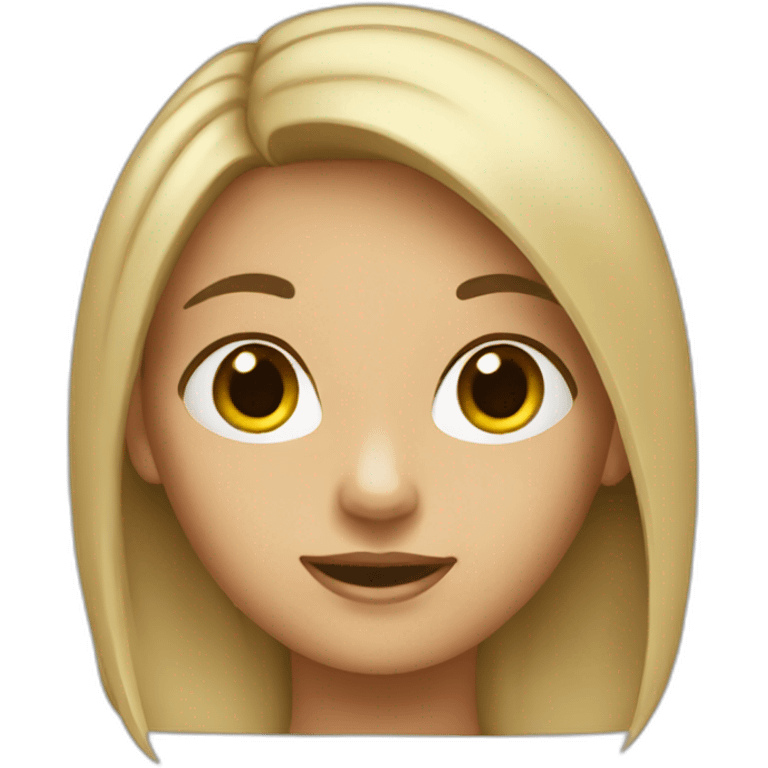 Girl wanted to something new emoji