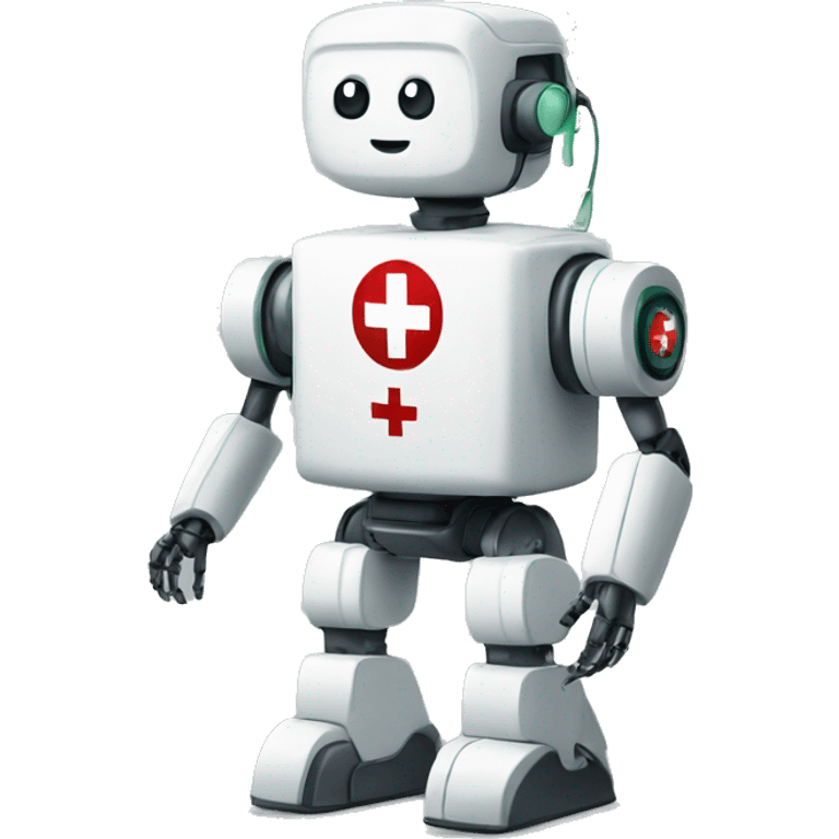 first aid robot emoji