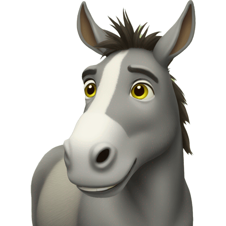 Shrek's donkey emoji