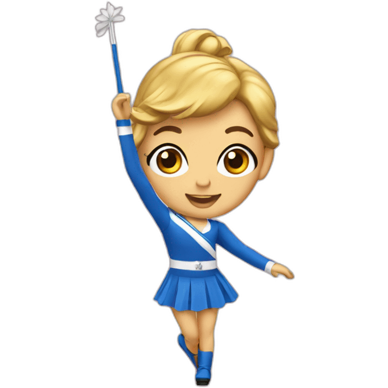 Majorette emoji