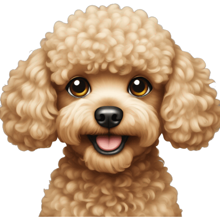 Toy poodle  emoji