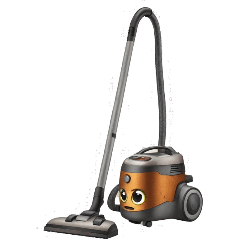 old broken and rusty vacuum cleaner emoji