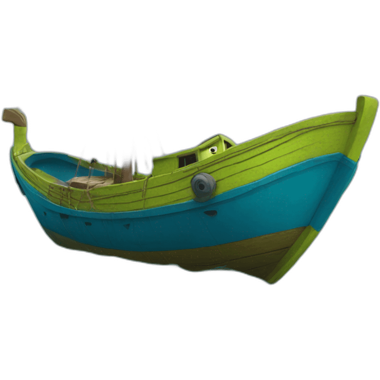 Bateaux shrek emoji