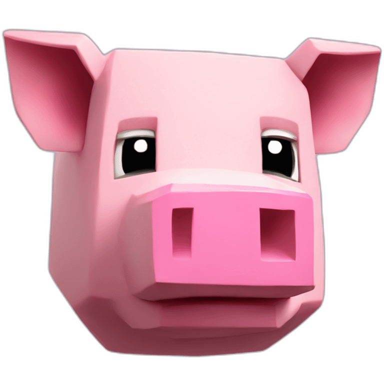 minecraft pig emoji