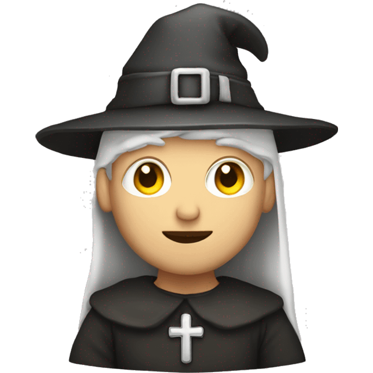 white pilgrim emoji