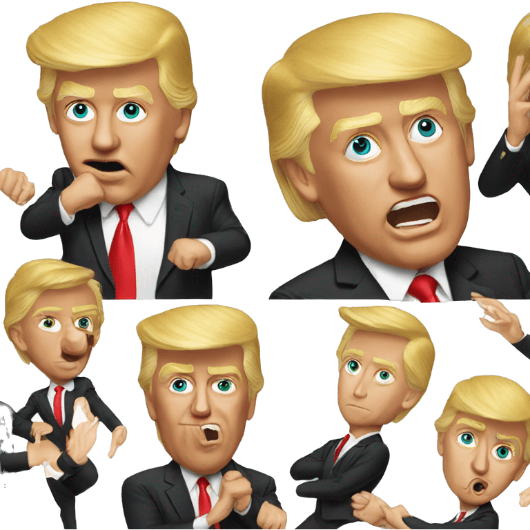 Trump dancer emoji