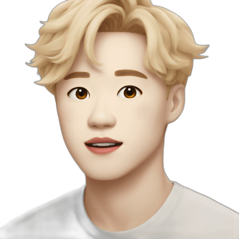 jimin from bts in like crazy music video emoji