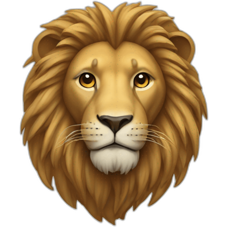 Logo lion emoji