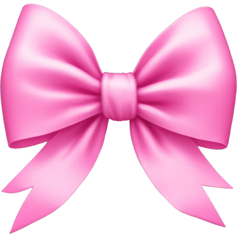 Pink bow emoji