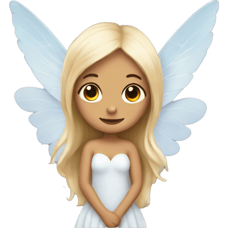 fairy with angel wings emoji