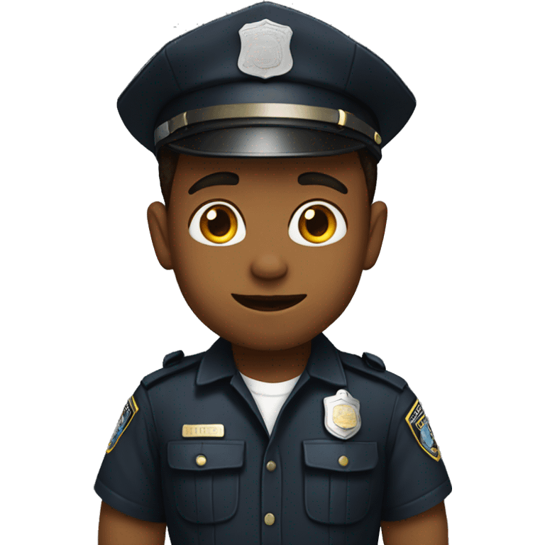 Boy cops emoji