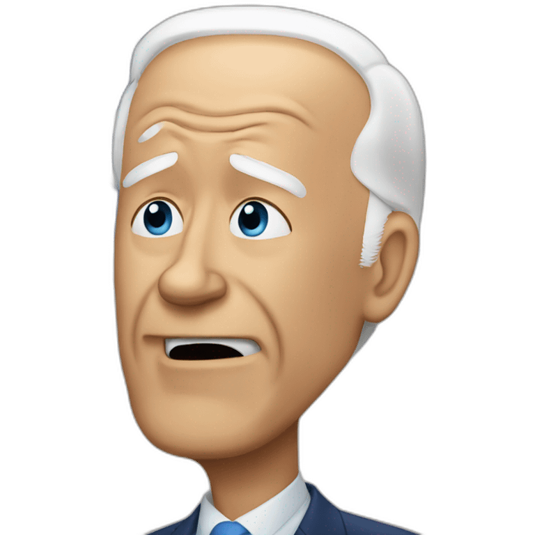 Biden crying emoji