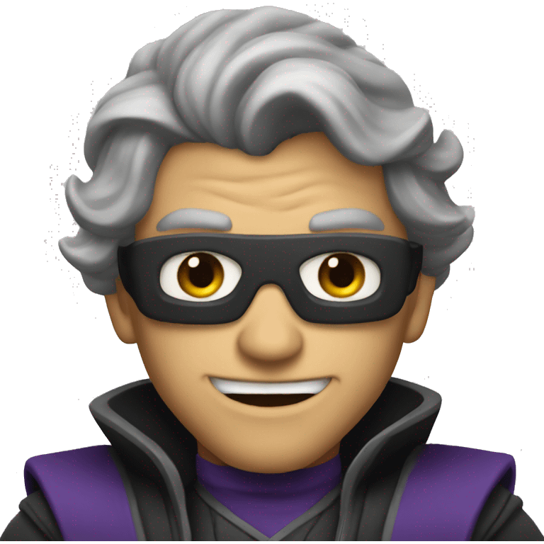 Hero villain  emoji