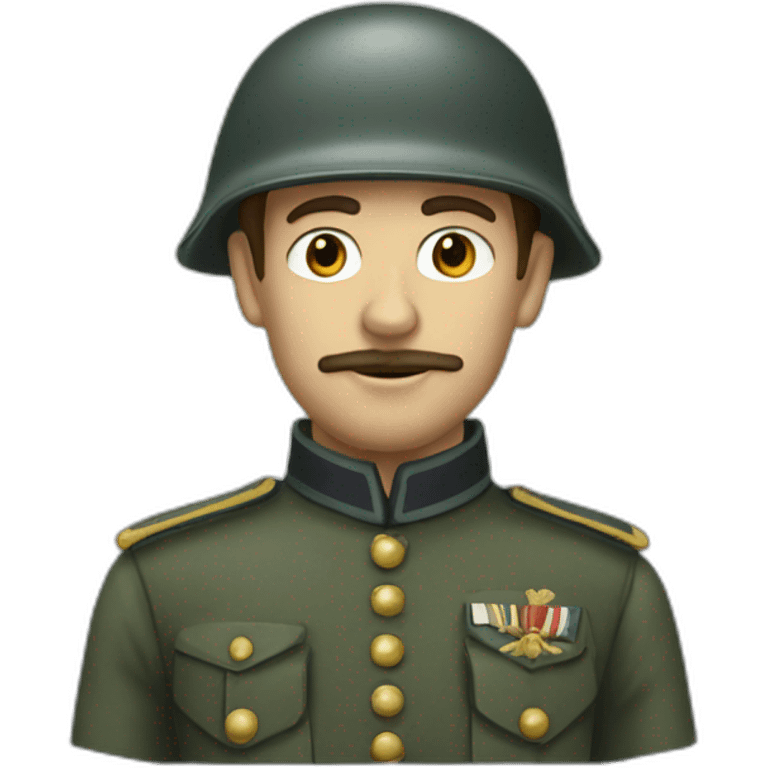 french 1900 army man emoji