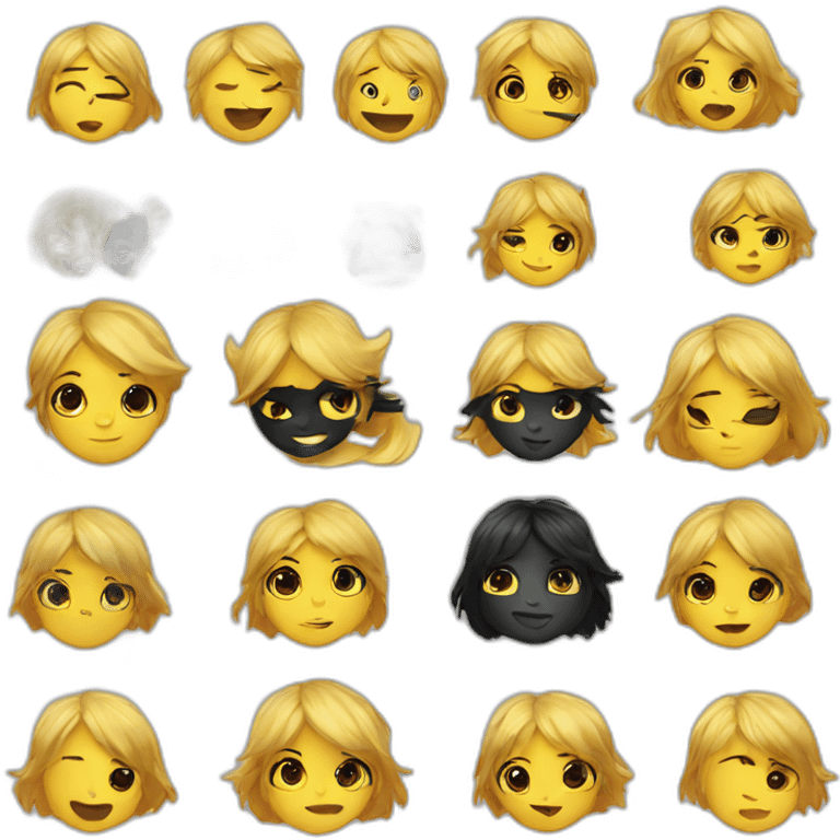 Miraculous-Ladybug-the-adventures-of-Ladybug-and-chat-noir emoji