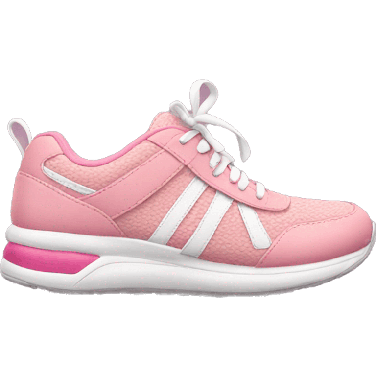 Girly cute running sneaker emoji