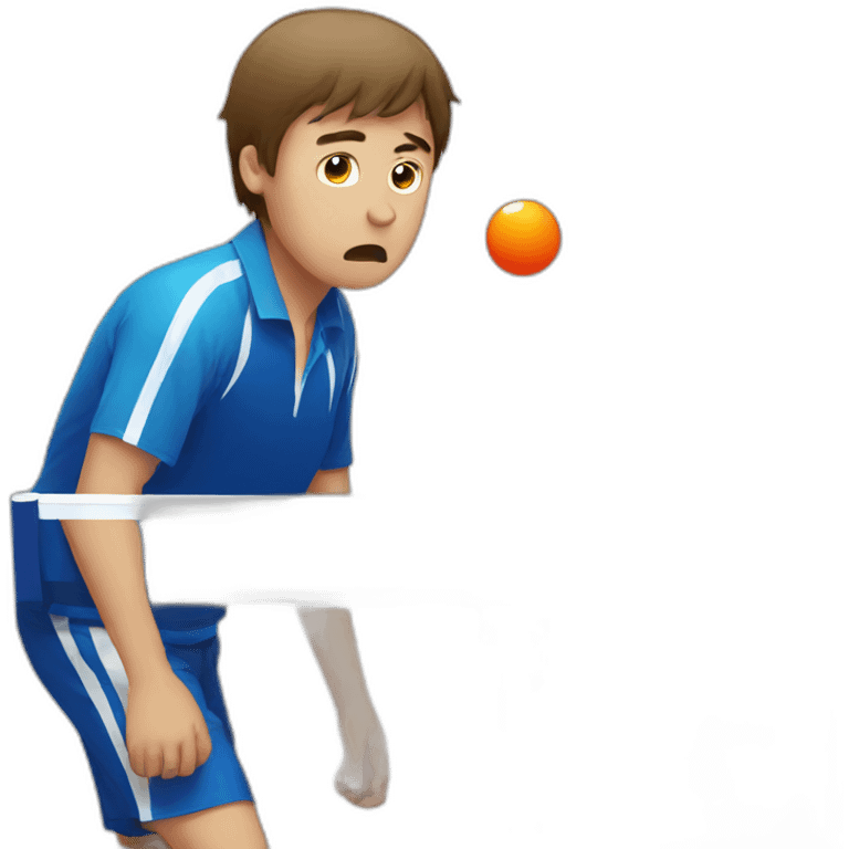 table tennis sad emoji