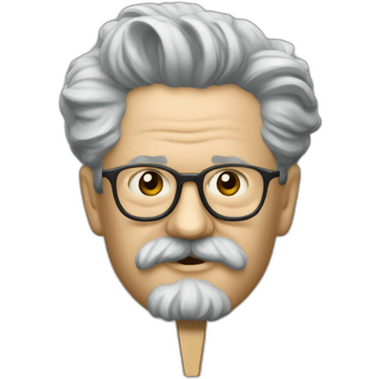 Leon Trotsky ice pick emoji