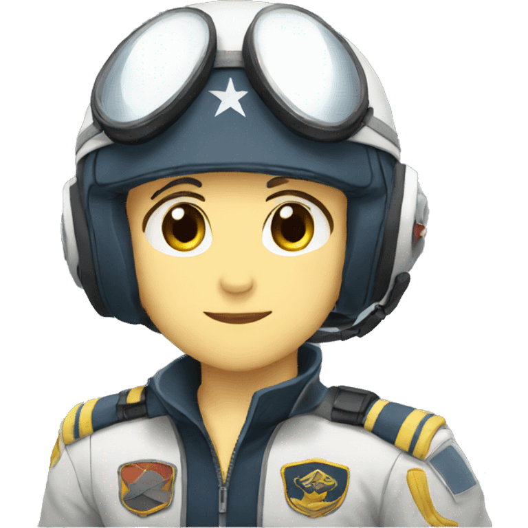 pilot anime emoji