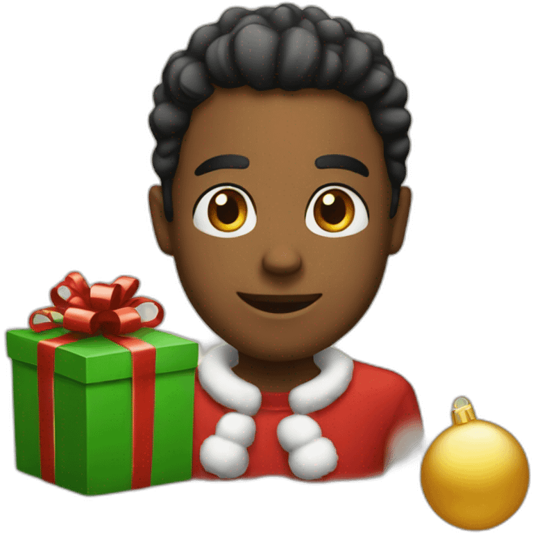 christmas gift emoji