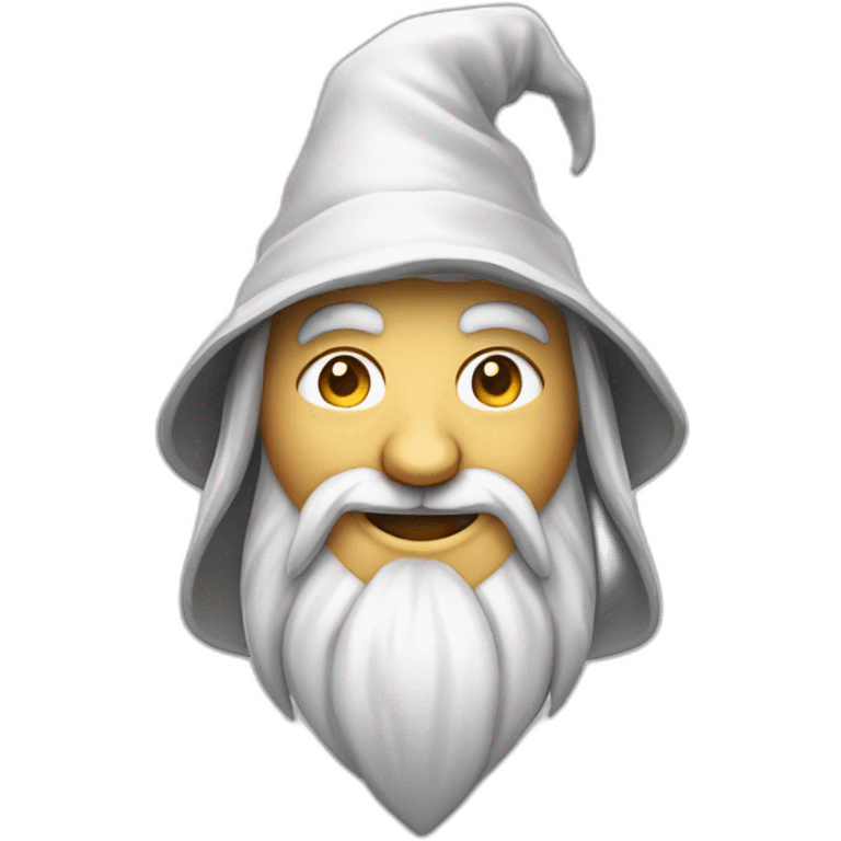 face smiling of a wizard style of Merlin, with thumbs up emoji