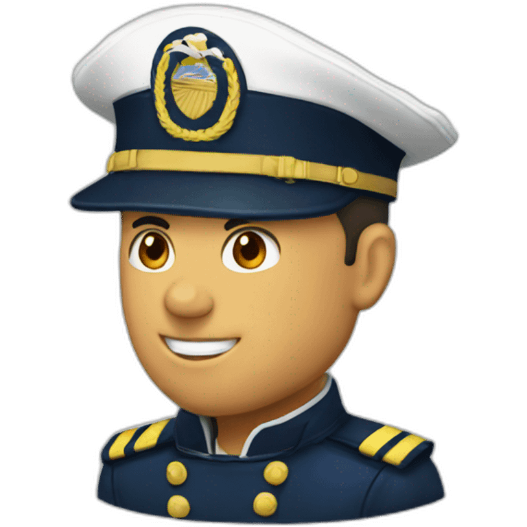 Hat marine emoji