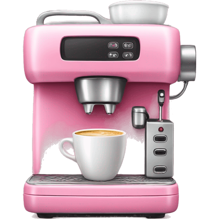 Pink Coffee machine  emoji