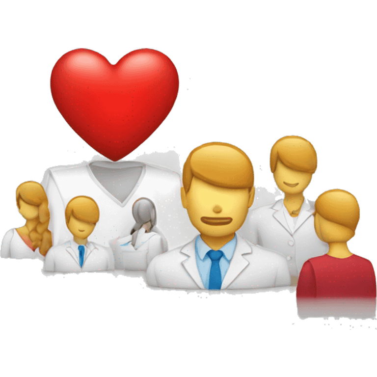 Staffing agency focused on marketing and accounting roles - include a red heart emoji