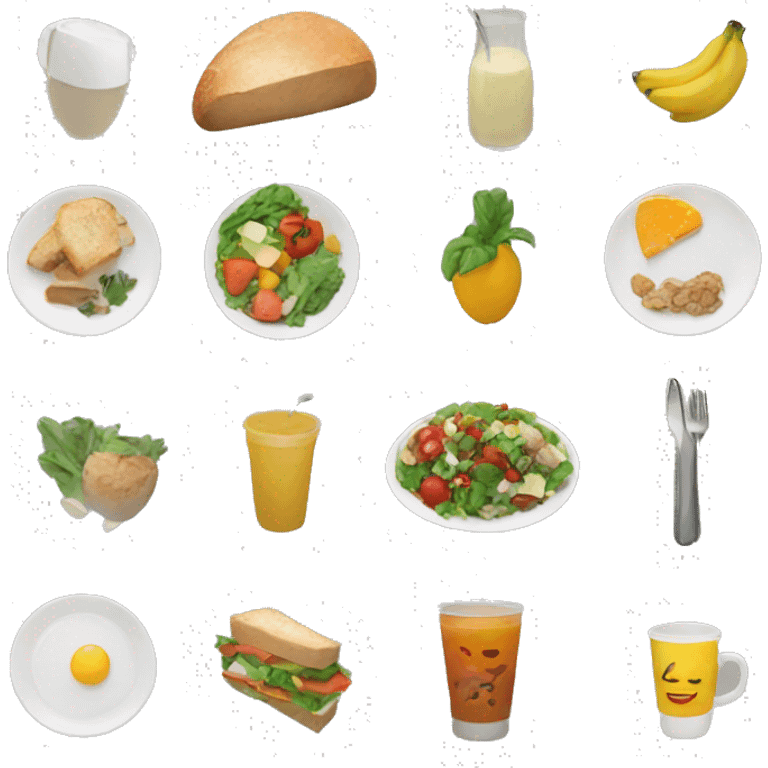 Healthy meal emoji