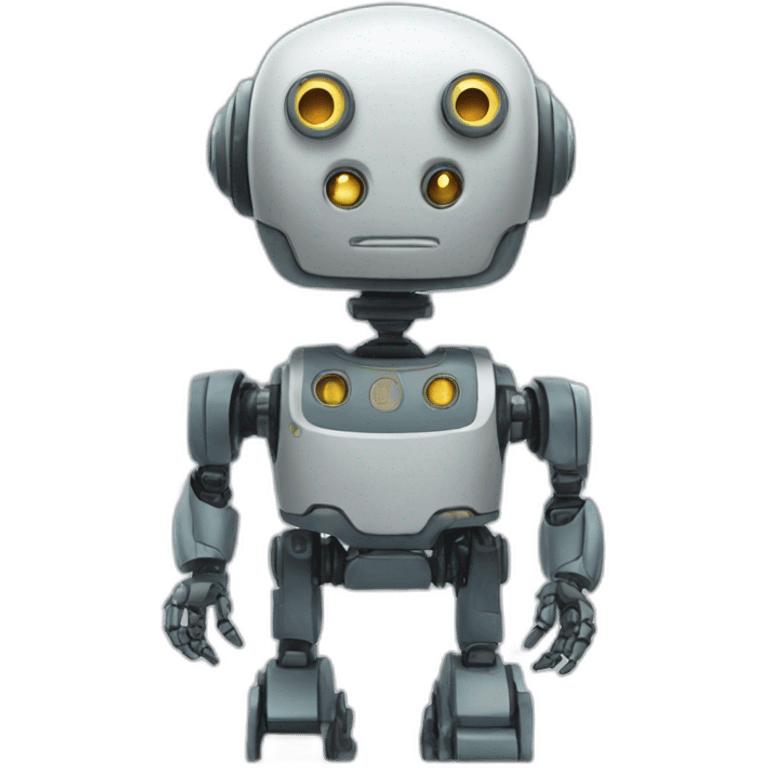 robot with hands crossed emoji