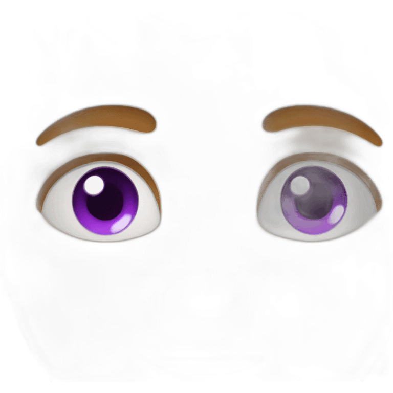 Young man with bruised purple eye emoji