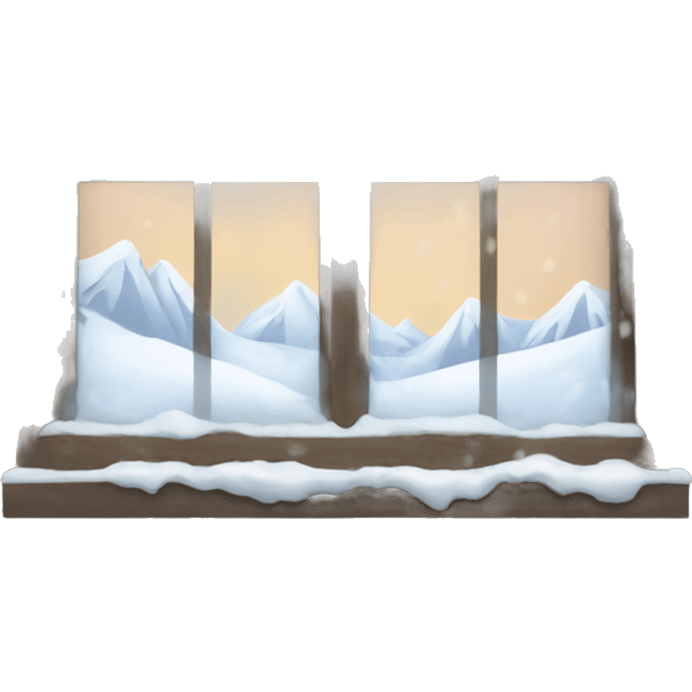 Snow Window emoji