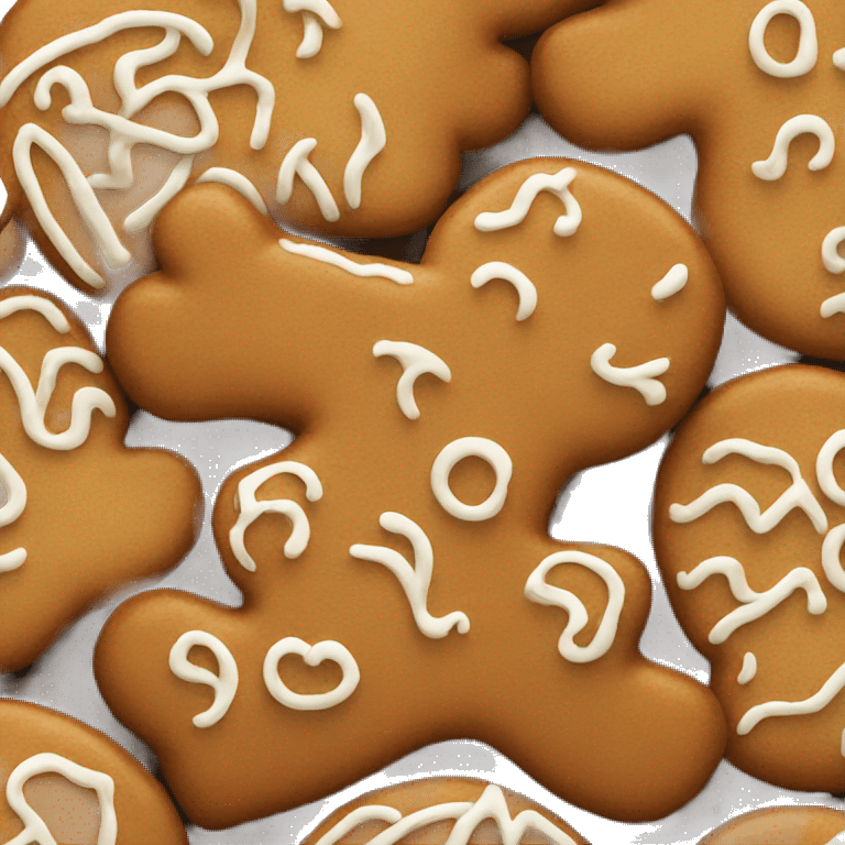 Gingerbread emoji