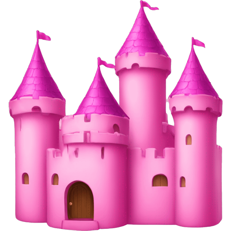 Pink castle  emoji