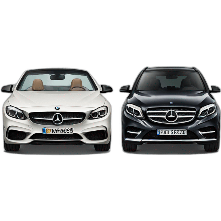 BMW+Mercedes Benz emoji