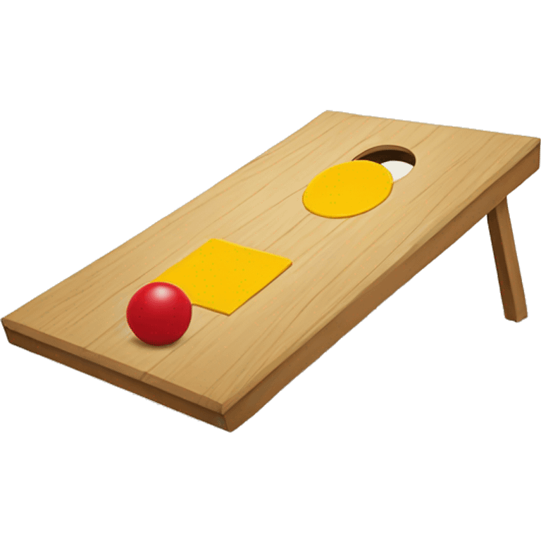 Cornhole playing  emoji